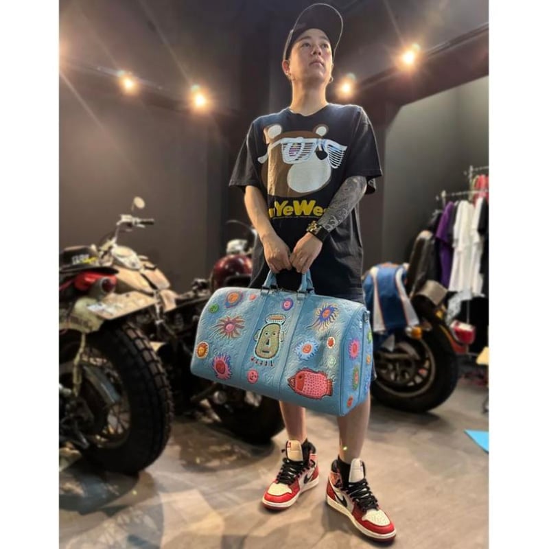 LOUIS VUITTON ルイヴィトン × 草間彌生 キーポル・バンドリエール 50