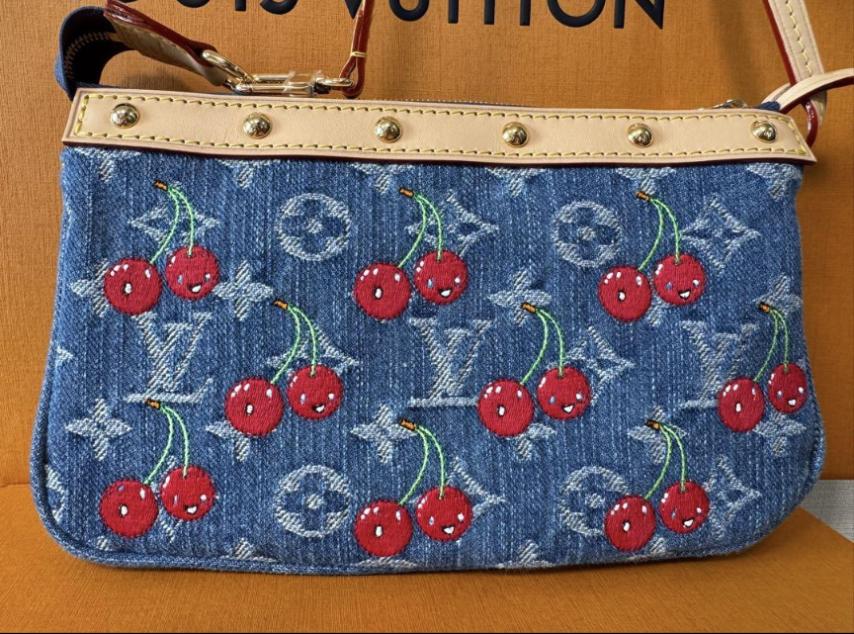 LOUIS VUITTON ルイヴィトン × TM ポシェット・アクセソワール 村上隆