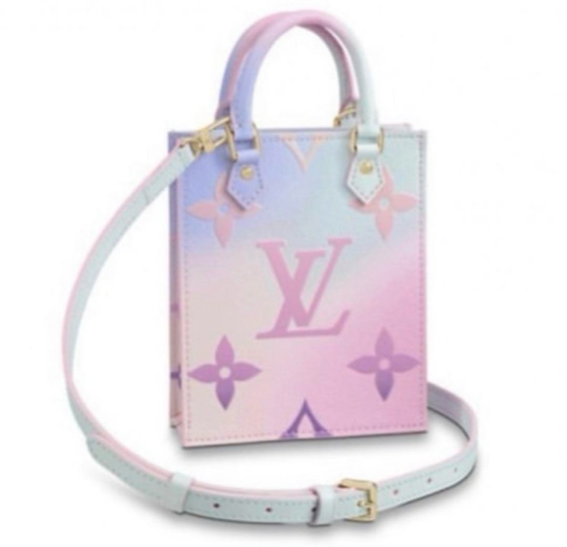 プティットサックプラ　サンライズパステル LOUIS VUITTON ルイヴィトン プティットサックプラ【サンライズ