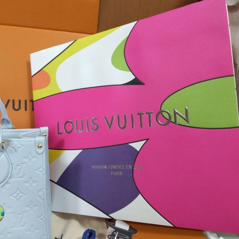 LOUIS VUITTON ルイヴィトン × 村上隆コラボ オンザゴー PM | ルイ