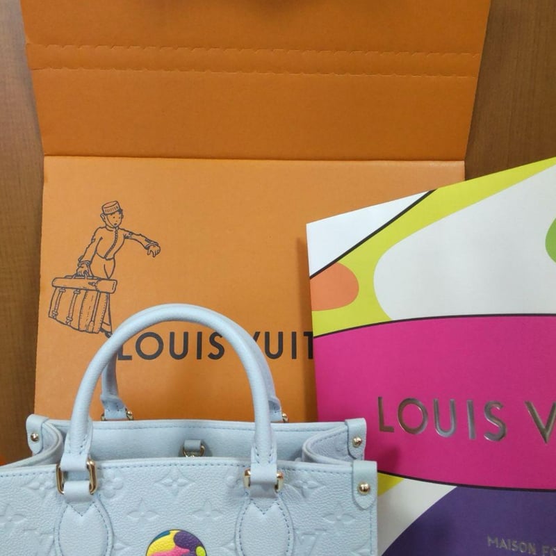 LOUIS VUITTON ルイヴィトン × 村上隆コラボ オンザゴー PM | ルイ
