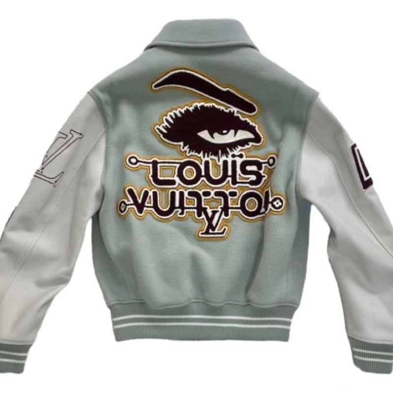 LOUIS VUITTON ルイヴィトン バーシティレザー ブルゾン ジャケット