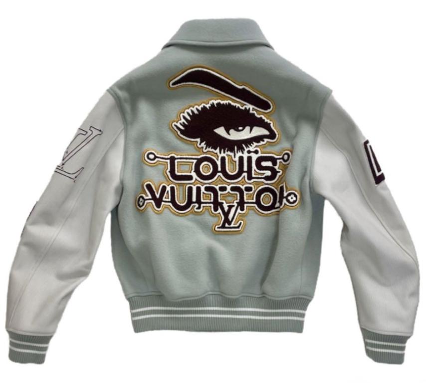 LOUIS VUITTON ルイヴィトン バーシティレザー ブルゾン ジャケット