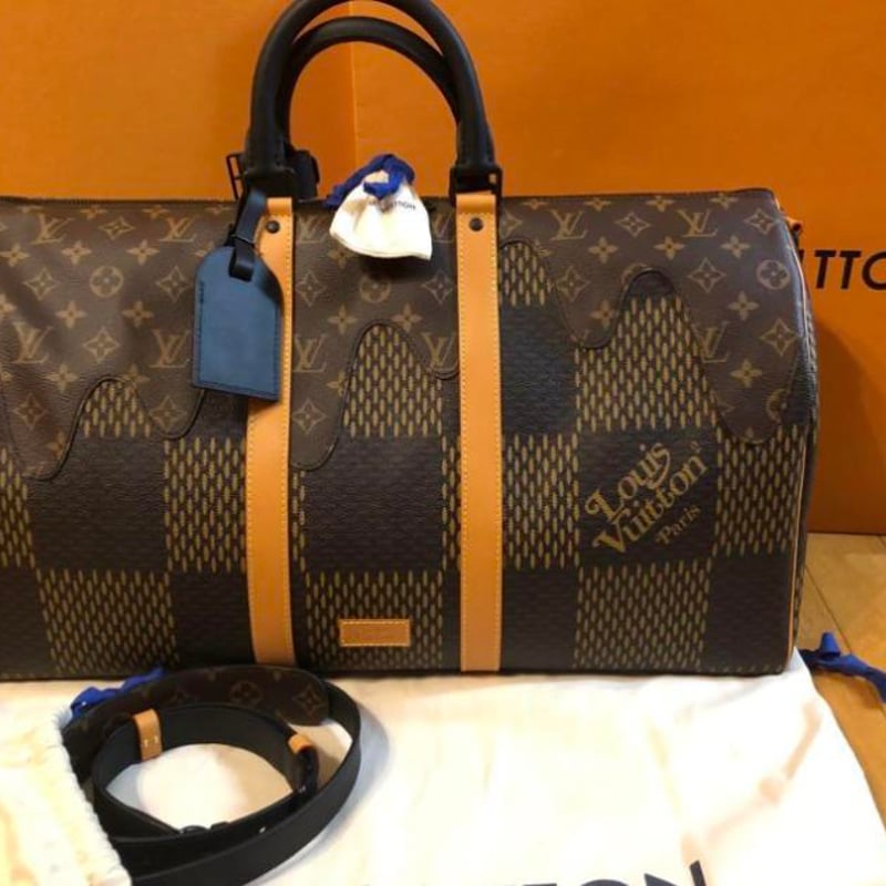 LOUIS VUITTON ルイヴィトン NIGO キーポル バンドリエール50