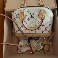 LOUIS VUITTON ルイヴィトン 村上隆 バッグチャーム・マイクロ