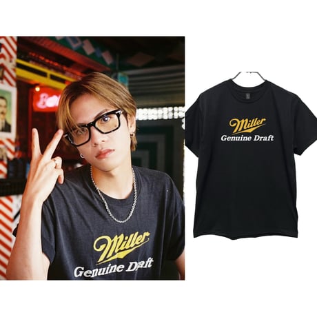 Miller Genuine Draft ロゴTシャツ