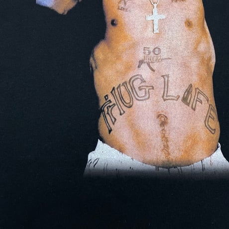 2pac ブラック Tシャツ