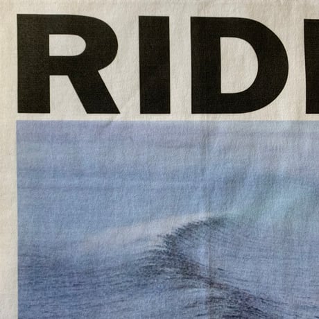 RIDE nowhere Tシャツ 白