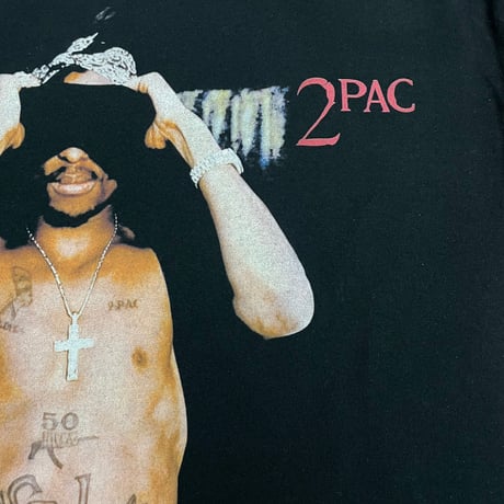 2pac ブラック Tシャツ