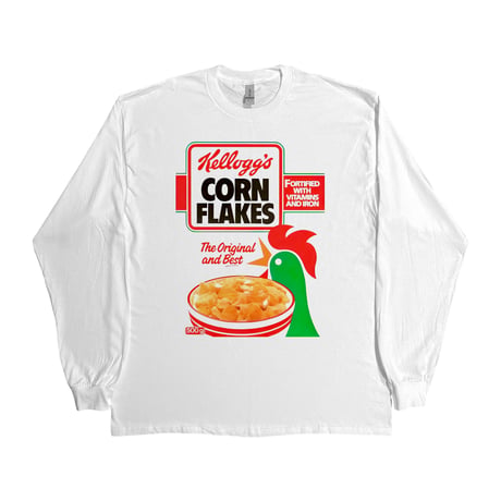 Kellogg's コーンフレーク  L/S Tシャツ