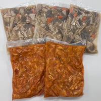 5個セット（もつ煮3・トマト2）