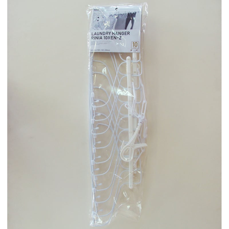 リニアハンガー＜10連式・Z＞ NST2 | 洗濯用品 ニシダ