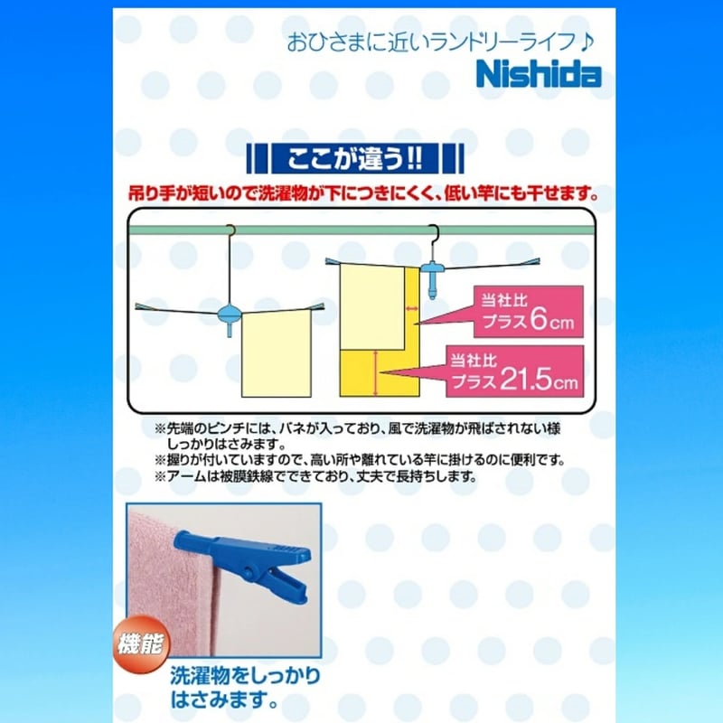 デカパラ20 プレミアム | 洗濯用品 ニシダ
