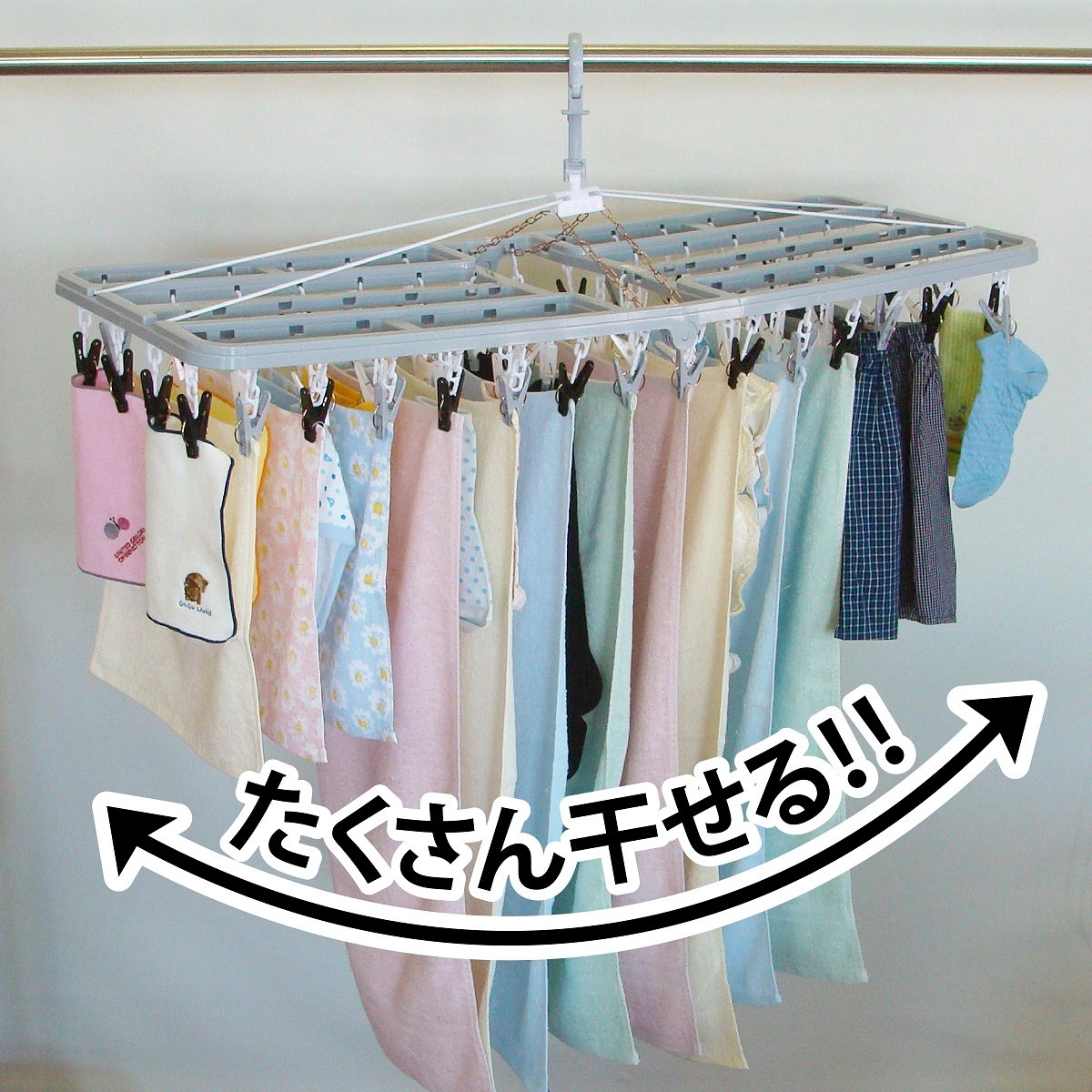 角ハンガー＜プラ62＞モンスター | 洗濯用品 ニシダ
