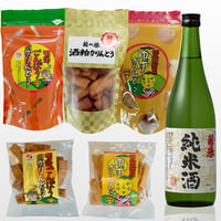 渡邊杜氏のお薦めセット（3,900円）純米酒＋スイーツ
