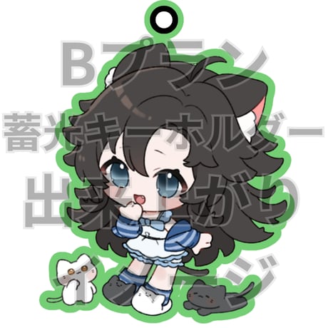 推しVクッキーコラボ「065-猫夜いくと」