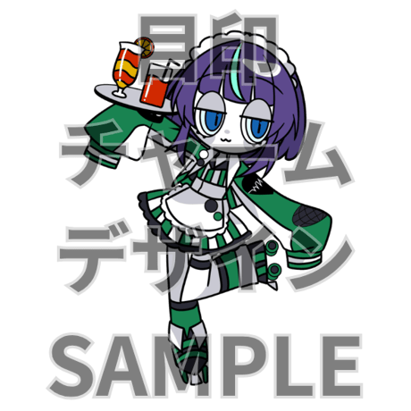 推しVみかんジュースコラボ「082-緑青萌葱」