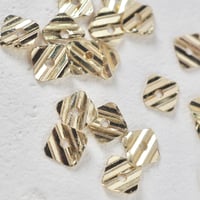 ÉCLØ by TRONC MB-0001 mirror button(ゴールド)