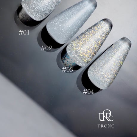 TRONC白mag #03 layer -sparkle