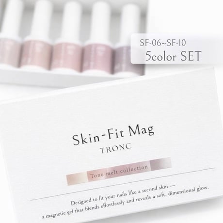TRONC Skin Fit Mag ５色セット Tone melt collection