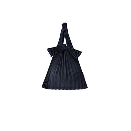 TATE PLEATS 濡羽色　リサイクルポリエステル L/S/mini