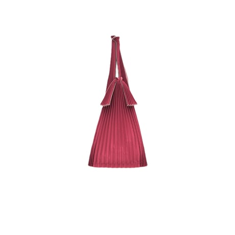 TATE PLEATS トルコレッド　リサイクルポリエステル L/S