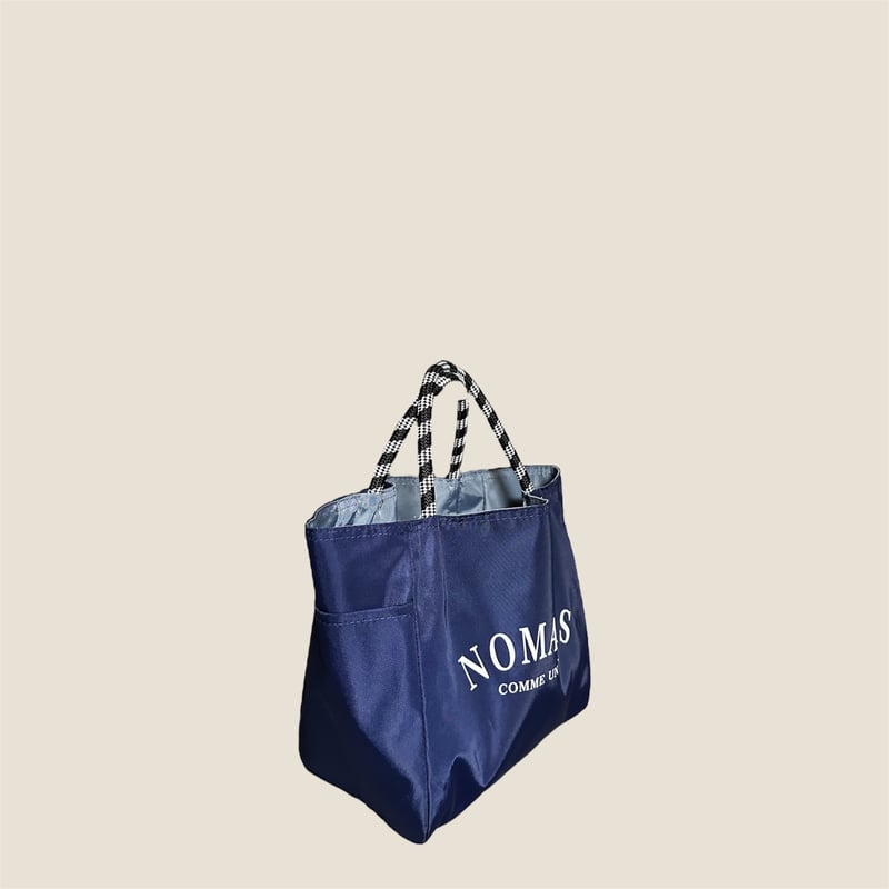 NOMADIS トートバッグ ネイビー/パープル 中古・古着通販】NOMADIS 