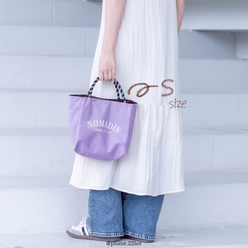 NOMADIS ノマディス　トートバッグ　L 新品 NOMADISトートバッグ( S size | plume