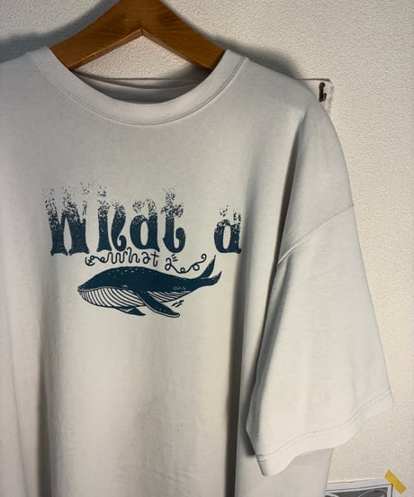 4411「whale」TEE