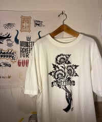 5942 「It was a good day」TEE　【ブラックインク】