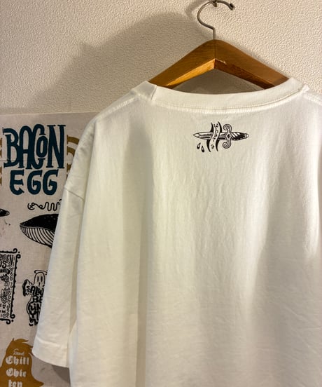 5942 「It was a good day」TEE　【ブラックインク】