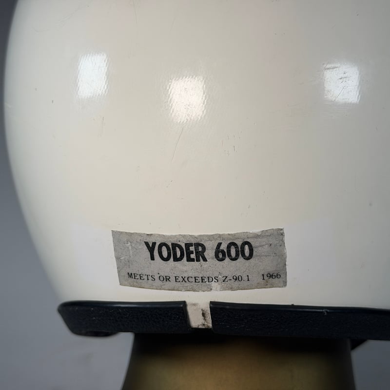 60s Yoder600 Original Paint | Vintage Helmet Bu