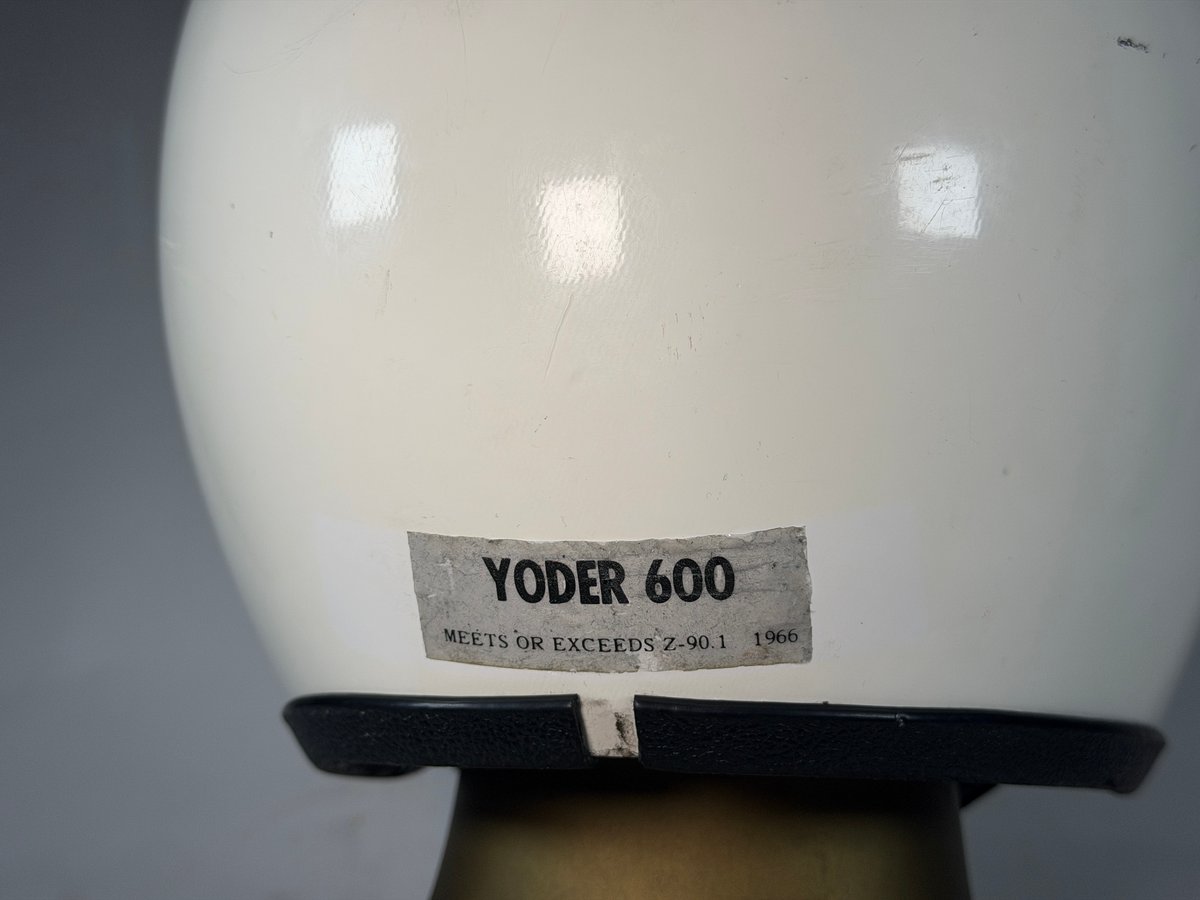 60s Yoder600 Original Paint | Vintage Helmet Bu