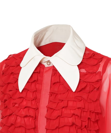 raspberry cake blouse