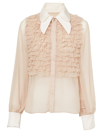 raspberry cake blouse