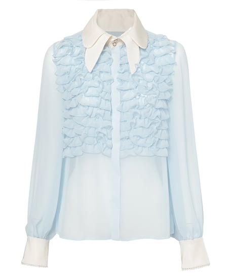 raspberry cake blouse