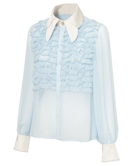 raspberry cake blouse