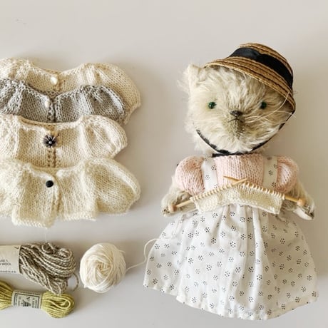 ぐりっこちゃんのBasic Cardigan 編み図