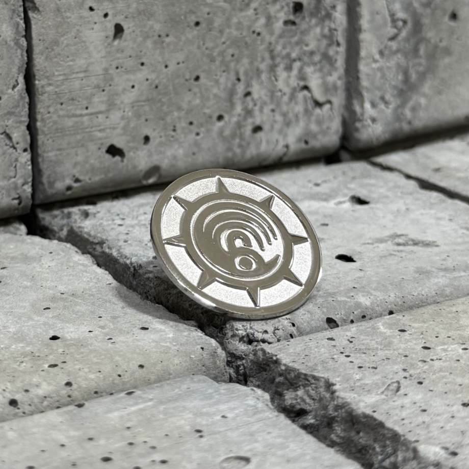LIMITED】 Janitor Emblem Pin - SILVER【限定】 | GCAKT