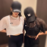 Mesh Crop Tee