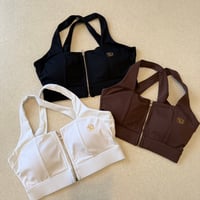 ジップアップ クロスブラトップ