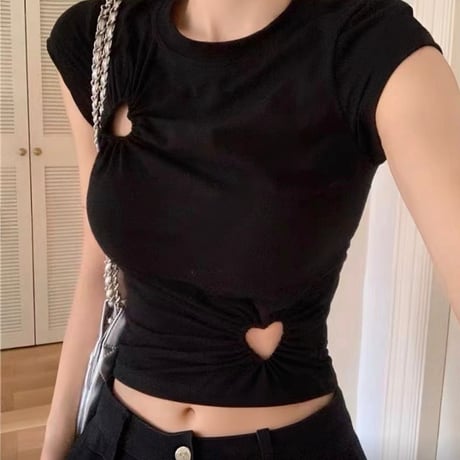 ハートクロップティー♡