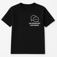 チャリティTシャツ（INFORMATION EXCHANGE）~BLACK~