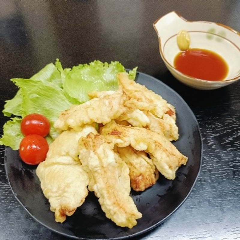 冷凍】大分中津彩鶏々のとり天500g（油調済）☆8パック☆ | aminakafoods