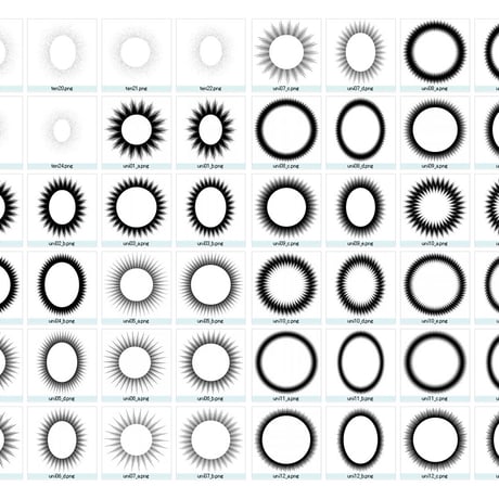 ふきだし素材集　Photoshop/PNG/EPS/CLIP STUDIO用　ウニフラ、ベタフラ、ポップ系から点描まで、350種類2100点の画像を収録