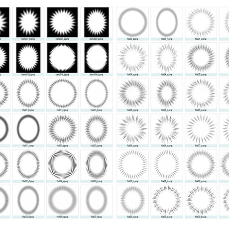 ふきだし素材集　Photoshop/PNG/EPS/CLIP STUDIO用　ウニフラ、ベタフラ、ポップ系から点描まで、350種類2100点の画像を収録