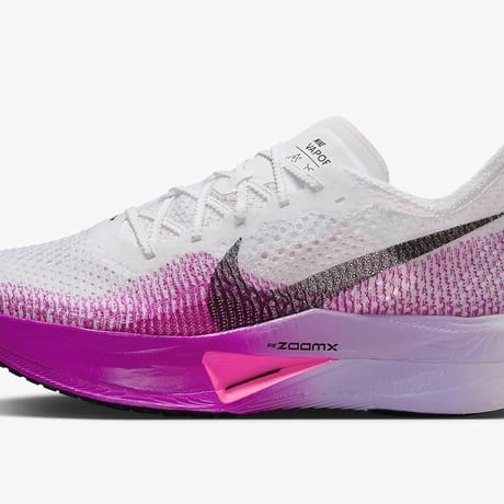 [ナイキ] メンズ ランニングシューズ ズームX ヴェイパーフライ 3 ネクスト% ロード ZOOMX VAPORFLY NEXT% 3 陸上 マラソン ホワイト/パープル DV4129-104