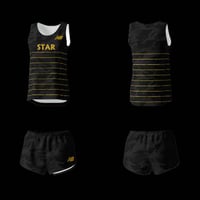 【ウィメンズ】STAR RUNNING CLUB オリジナル ランシャツ ランパンセット