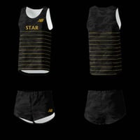 【メンズ】STAR RUNNING CLUB オリジナル ランシャツ ランパンセット