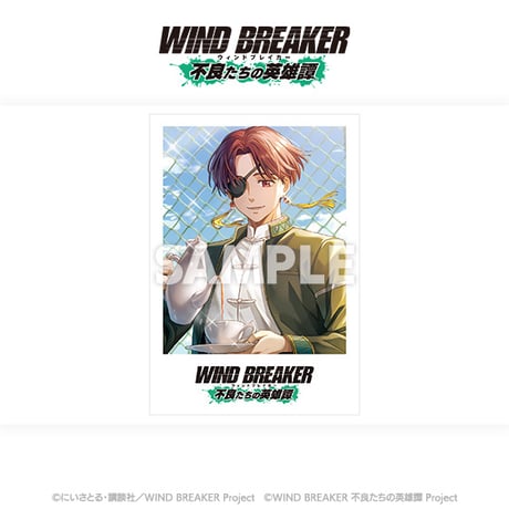 「WIND BREAKER 不良たちの英雄譚」ポラロイドカード